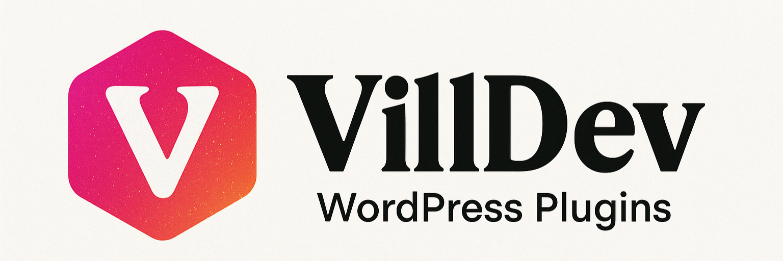 VillDev WordPress Plugins Logo