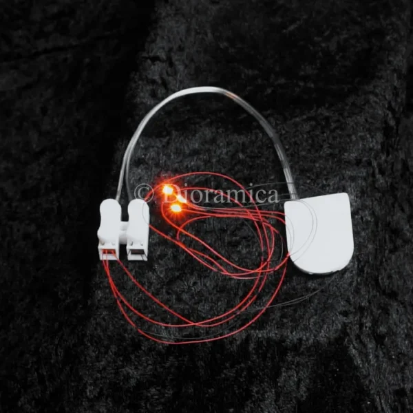 Flimrende LED - Levende flammeeffekt